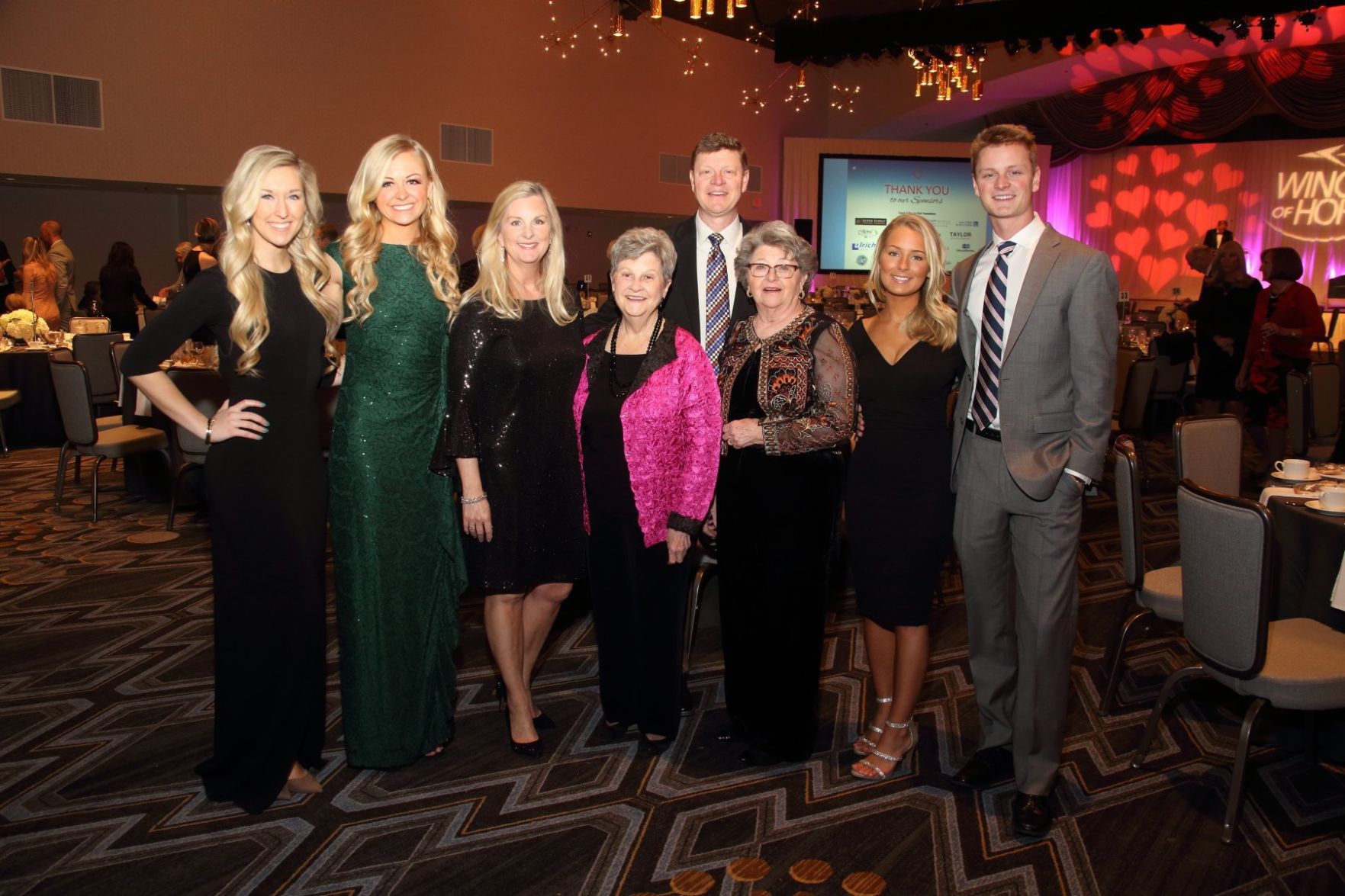 Abby Wooten, Chloe Carnahan, Sheila Carnahan, Chris Carnahan, Barbara Busse, Carolyn Riley, Mia Uetrecht, Collin Carnahan